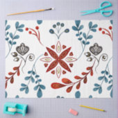 Een kerstontwerp uit de Noordse Tegel 5 Tissuepapier (Craft)