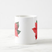 Eén Kerstpoinsettia Koffiemok (Center)