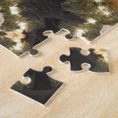 Een kerstpuzzel legpuzzel (Zijkant)