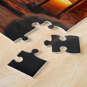 Een kerstpuzzel legpuzzel (Zijkant)