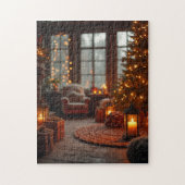 Een kerstpuzzel legpuzzel (Verticaal)