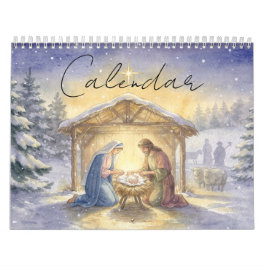 Een Kerststal Kalender van Geloof en Licht