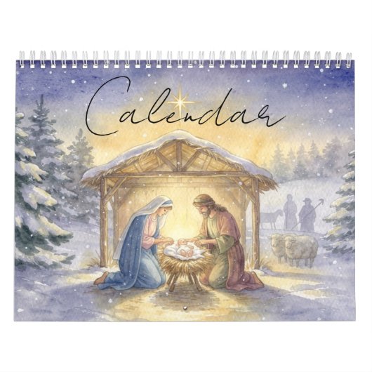 Een Kerststal Kalender van Geloof en Licht (Hoes)