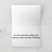 EEN KERSTSTER VOOR BESTE VRIEND MET KERST FEESTDAGEN KAART (Binnen)