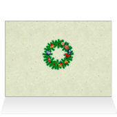 Een kerstsympathiekaart met uw woorden (Binnen Horizontaal (Boven))