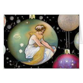 Een kerstsympathiekaart met uw woorden