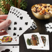Een Kersttraditie Speelkaarten (Insitu)