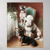 Een kerstTreat Dogs Carl Reichert Poster (Voorkant)
