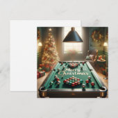 Een kerstvakantie van vrolijkheid feestdagenkaart (Voorkant / Achterkant)