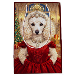 Een Kerstvakantie voor Poodles Medium Cadeauzakje