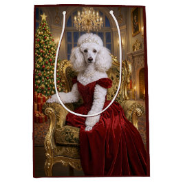 Een Kerstvakantie voor Poodles Medium Cadeauzakje