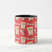 Een kerstverhaal | Beenlamppatroon Mok (Midden)