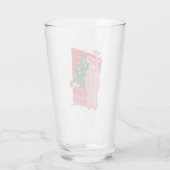 Een kerstverhaal | gestoorde paashaas glas (Achterkant)