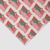 Een kerstverhaal | gestoorde paashaas tissuepapier (Detail)