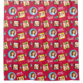 Een kerstverhaal | Gezinsfotopatroon Douchegordijn (Voorkant)