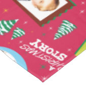 Een kerstverhaal | Gezinsfotopatroon Tafelkleed (Gekanteld)