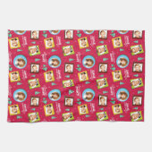 Een kerstverhaal | Gezinsfotopatroon Theedoek (Horizontaal)