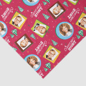 Een kerstverhaal | Gezinsfotopatroon Tissuepapier (Detail)