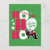 Een Kerstverhaal | Ho Ho Ho Feestdagenkaart (Voorkant)
