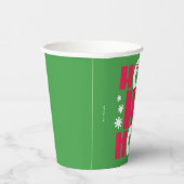 Een kerstverhaal | Ho Ho Ho Papieren Bekers (Rechts)