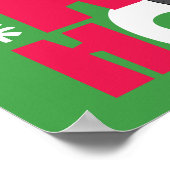 Een kerstverhaal | Ho Ho Ho Poster (Hoek)