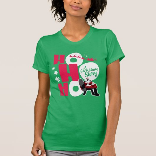 Een kerstverhaal | Ho Ho Ho T-shirt (Voorkant)
