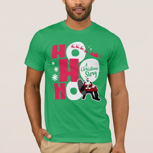 Een kerstverhaal | Ho Ho Ho T-shirt (Voorkant)