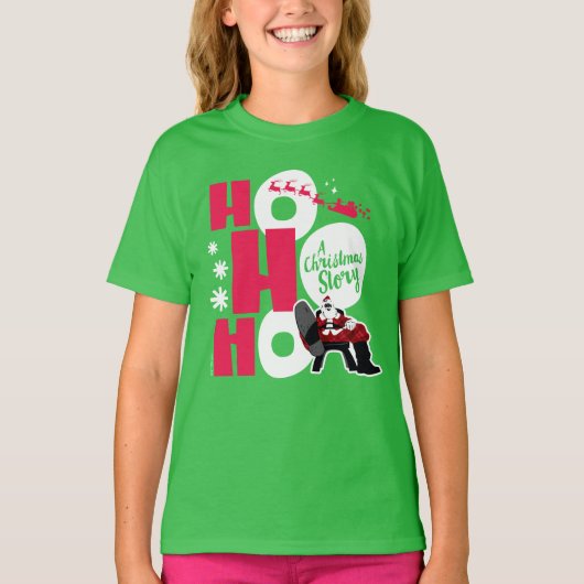 Een kerstverhaal | Ho Ho Ho T-shirt (Voorkant)