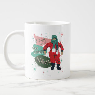 Een kerstverhaal - ik kan mijn armen niet neerlegg grote koffiekop