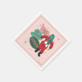 Een kerstverhaal - ik kan mijn armen niet neerlegg servet (Hoek)