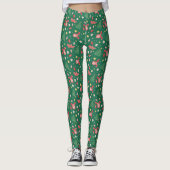 Een kerstverhaal | Kerstpictogrampatroon Leggings (Voorkant)