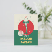 Een kerstverhaal | Leg Lamp Major Award Briefkaart (Staand voorkant)