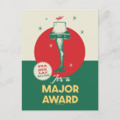 Een kerstverhaal | Leg Lamp Major Award Briefkaart (Voorkant)