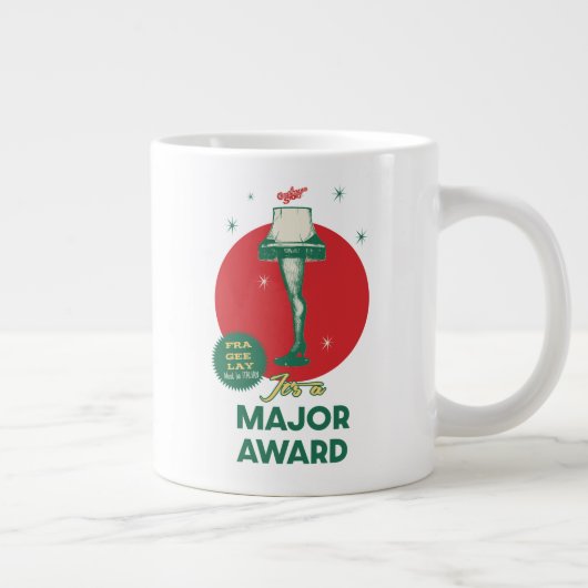 Een kerstverhaal | Leg Lamp Major Award Grote Koffiekop (Rechts)