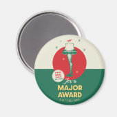 Een kerstverhaal | Leg Lamp Major Award Magneet (Voorkant / Achterkant)