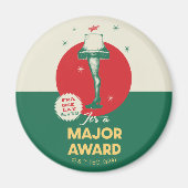 Een kerstverhaal | Leg Lamp Major Award Magneet (Voorkant)