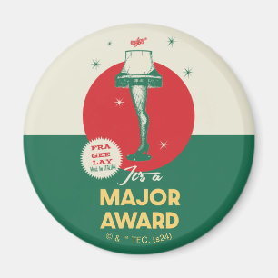 Een kerstverhaal   Leg Lamp Major Award Magneet