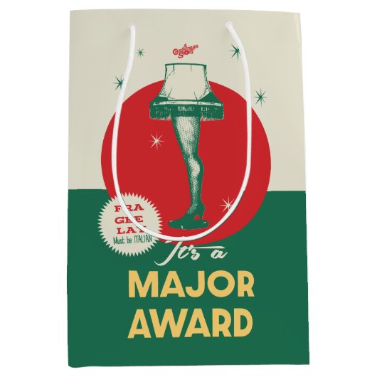 Een kerstverhaal | Leg Lamp Major Award Medium Cadeauzakje (Voorkant)