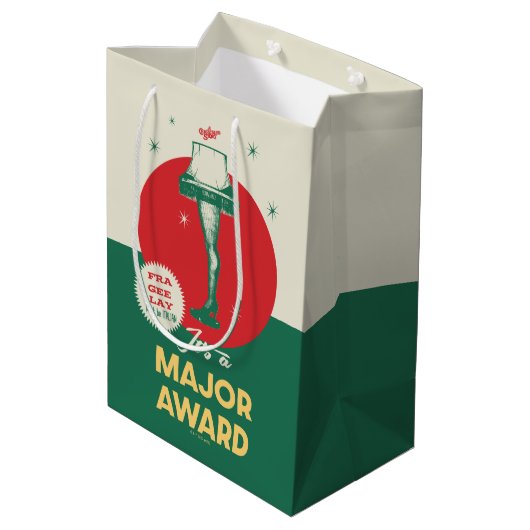 Een kerstverhaal | Leg Lamp Major Award Medium Cadeauzakje (Achterkant Gekanteld)