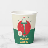 Een kerstverhaal | Leg Lamp Major Award Papieren Bekers (Achterkant)