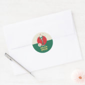 Een kerstverhaal | Leg Lamp Major Award Ronde Sticker (Envelop)