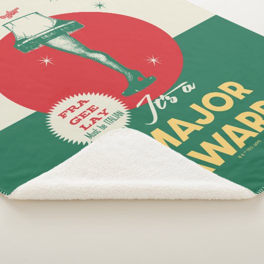 Een kerstverhaal | Leg Lamp Major Award Sherpa Deken (3/4)