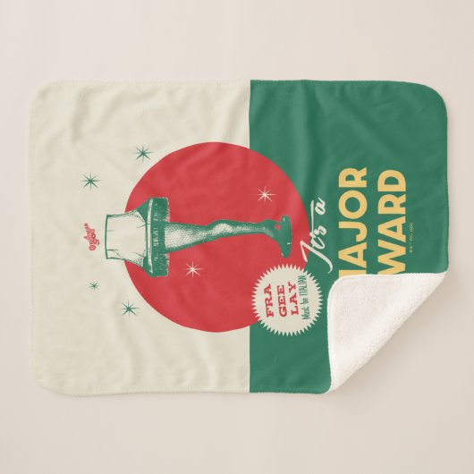 Een kerstverhaal | Leg Lamp Major Award Sherpa Deken (Voorkant (horizontaal))