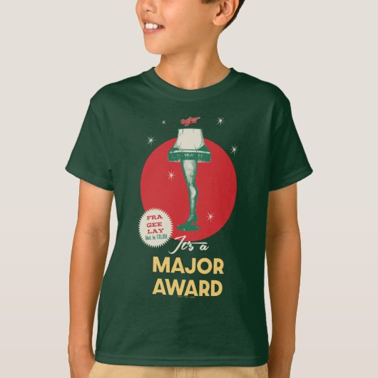 Een kerstverhaal | Leg Lamp Major Award T-shirt (Voorkant)
