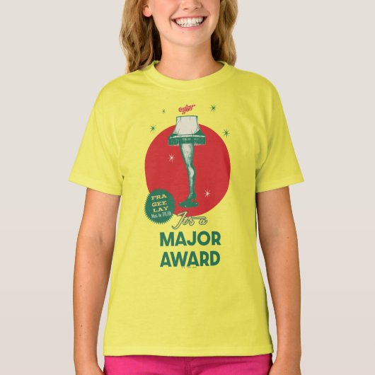 Een kerstverhaal | Leg Lamp Major Award T-shirt (Voorkant)