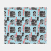 Een kerstverhaal | Merry Chwithmuth Pattern Fleece Deken (Voorkant (Horizontaal))