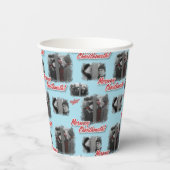 Een kerstverhaal | Merry Chwithmuth Pattern Papieren Bekers (Achterkant)