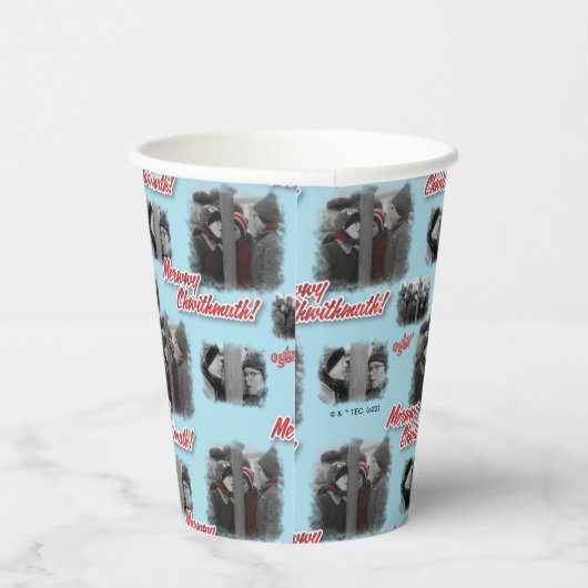 Een kerstverhaal | Merry Chwithmuth Pattern Papieren Bekers (Rechts)