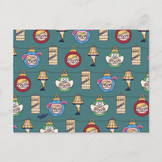 Een kerstverhaal | Patroon Ralphie en Ornaments Briefkaart