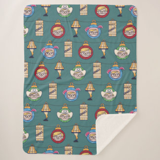 Een kerstverhaal | Patroon Ralphie en Ornaments Sherpa Deken